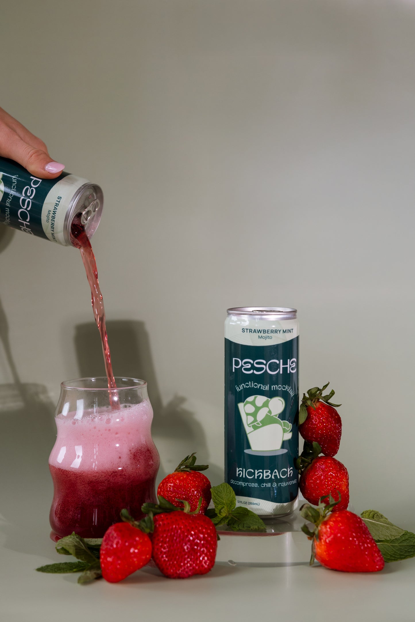 Kickback - Strawberry Mint Mojito