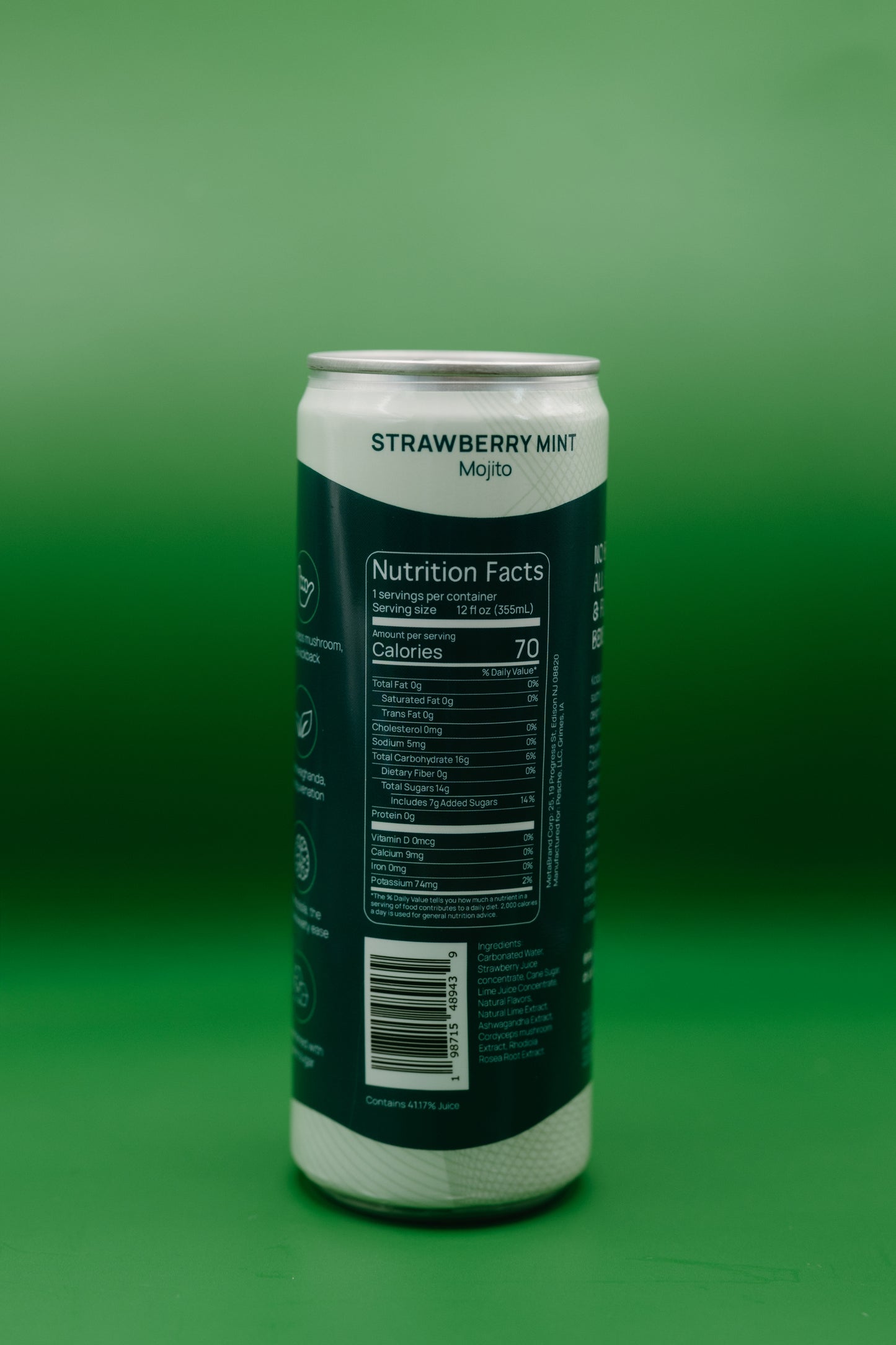 Kickback - Strawberry Mint Mojito